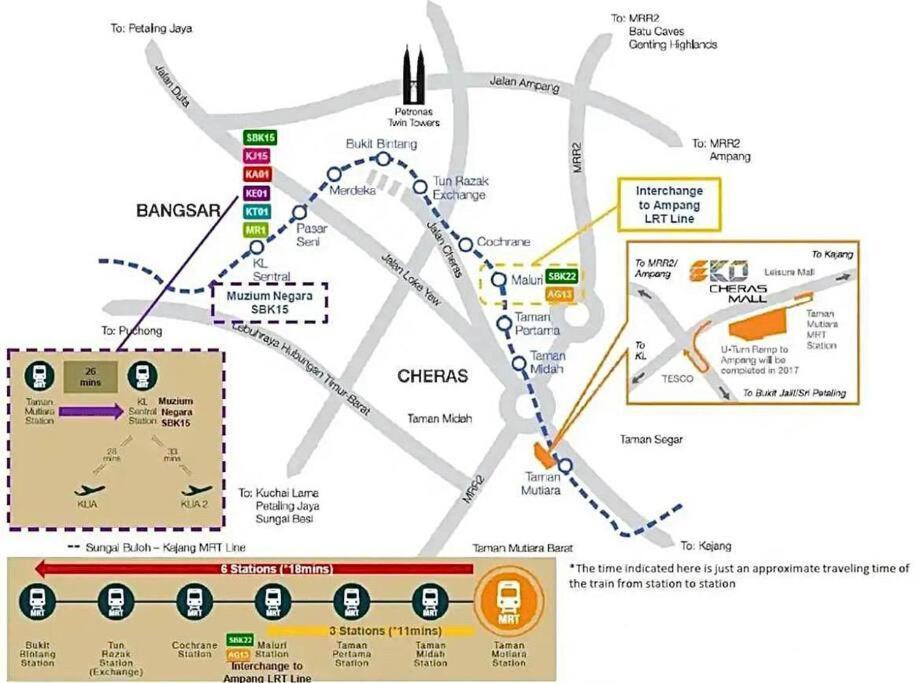 Modern Ekocheras Loft Klcc View Near Mrt Freewifi Pangsapuri Kuala Lumpur